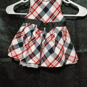 The Children's Place Red and Black Plaid Dress